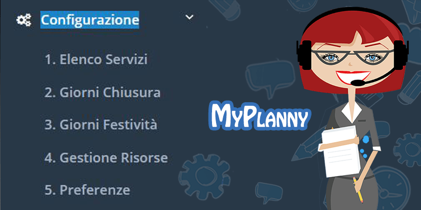 configurazione MyPlanny