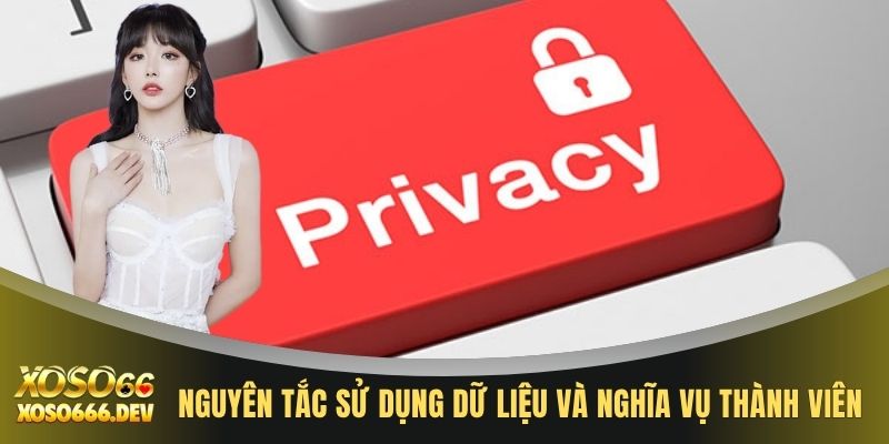 Nguyên tắc sử dụng dữ liệu và nghĩa vụ thành viên